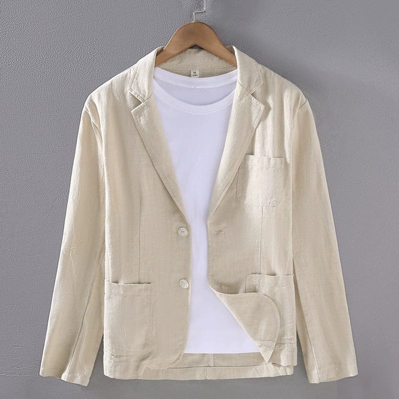 MANSSINO™ | Linen Blend Summer Blazer