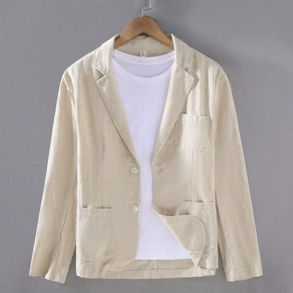 MANSSINO™ | Linen Blend Summer Blazer