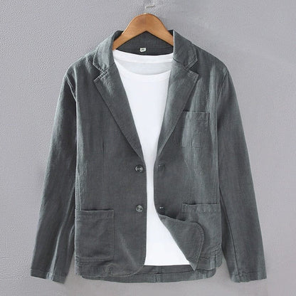 MANSSINO™ | Linen Blend Summer Blazer