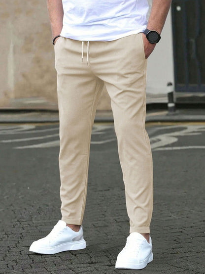 MONVIEL™ | Men's Tapered Stretch Trousers