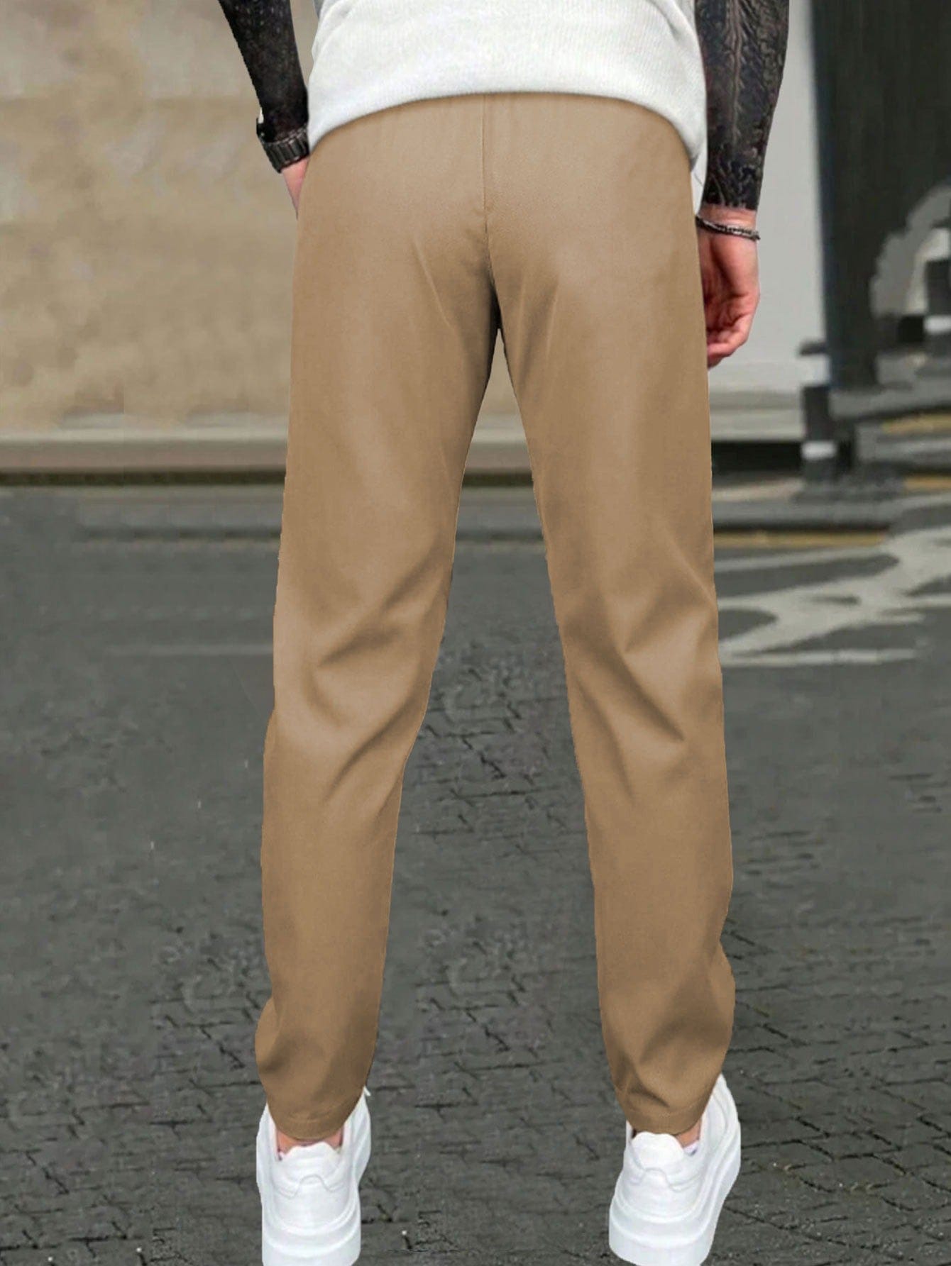 MONVIEL™ | Men's Tapered Stretch Trousers