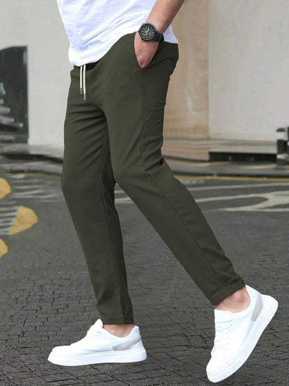 MONVIEL™ | Men's Tapered Stretch Trousers