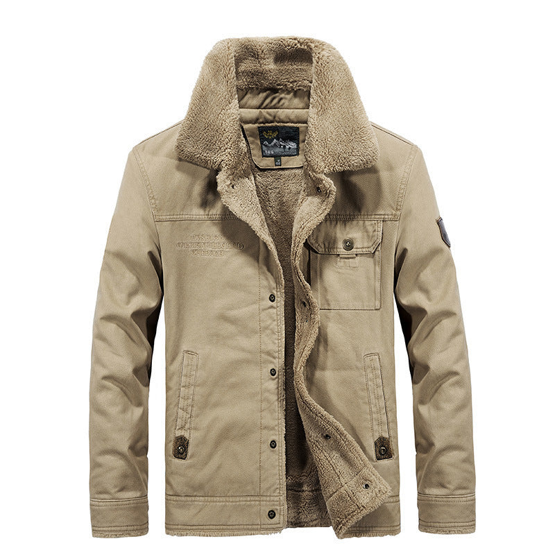 MANSSINO™ | Sherpa-Lined Cotton Jacket