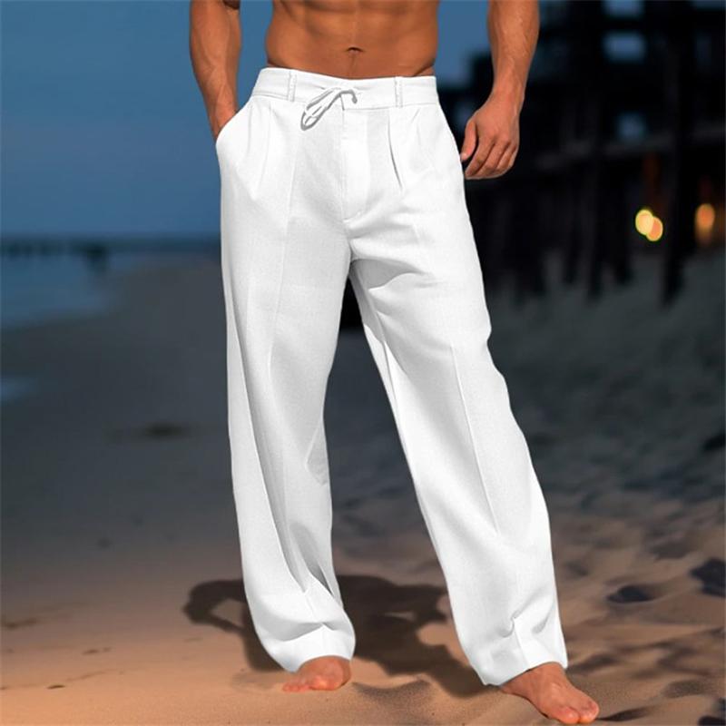 MANSSINO™ | Men's Pleated Linen Drawstring Trousers