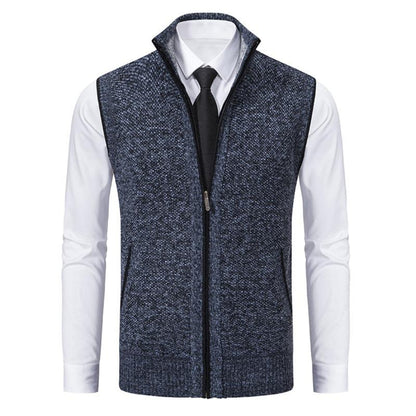 LAURENT MONACO | GILET EN MAILLE CLASSIQUE
