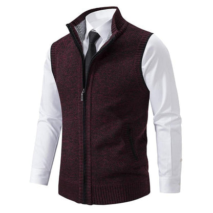 LAURENT MONACO | GILET EN MAILLE CLASSIQUE
