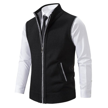 LAURENT MONACO | GILET EN MAILLE CLASSIQUE