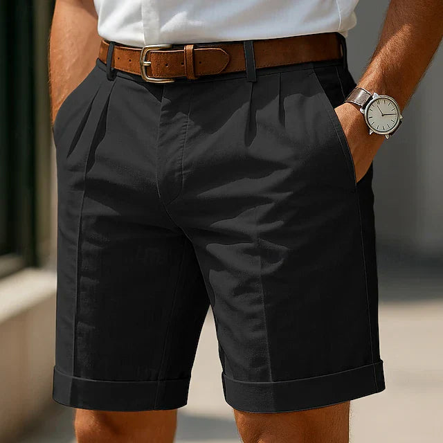 MANSSINO™ | Men's Pleated Tailored Shorts