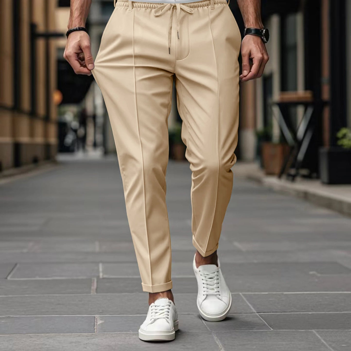 MANSSINO™ | Men's Slim Drawstring Chinos