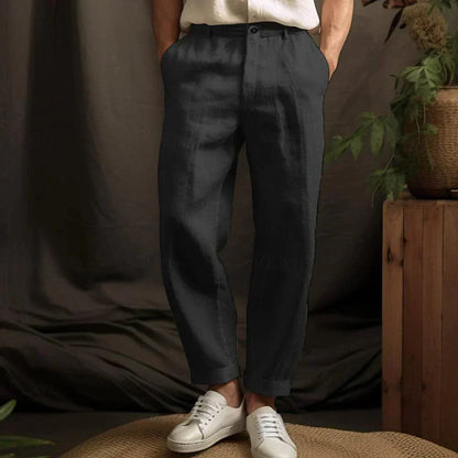 MONVIEL™ | Men's Drawstring Linen Summer Trousers