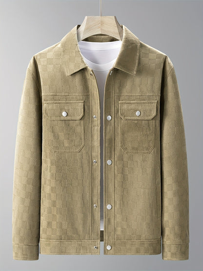 LAURENT MONACO | VESTE EN VELOURS SUEDE