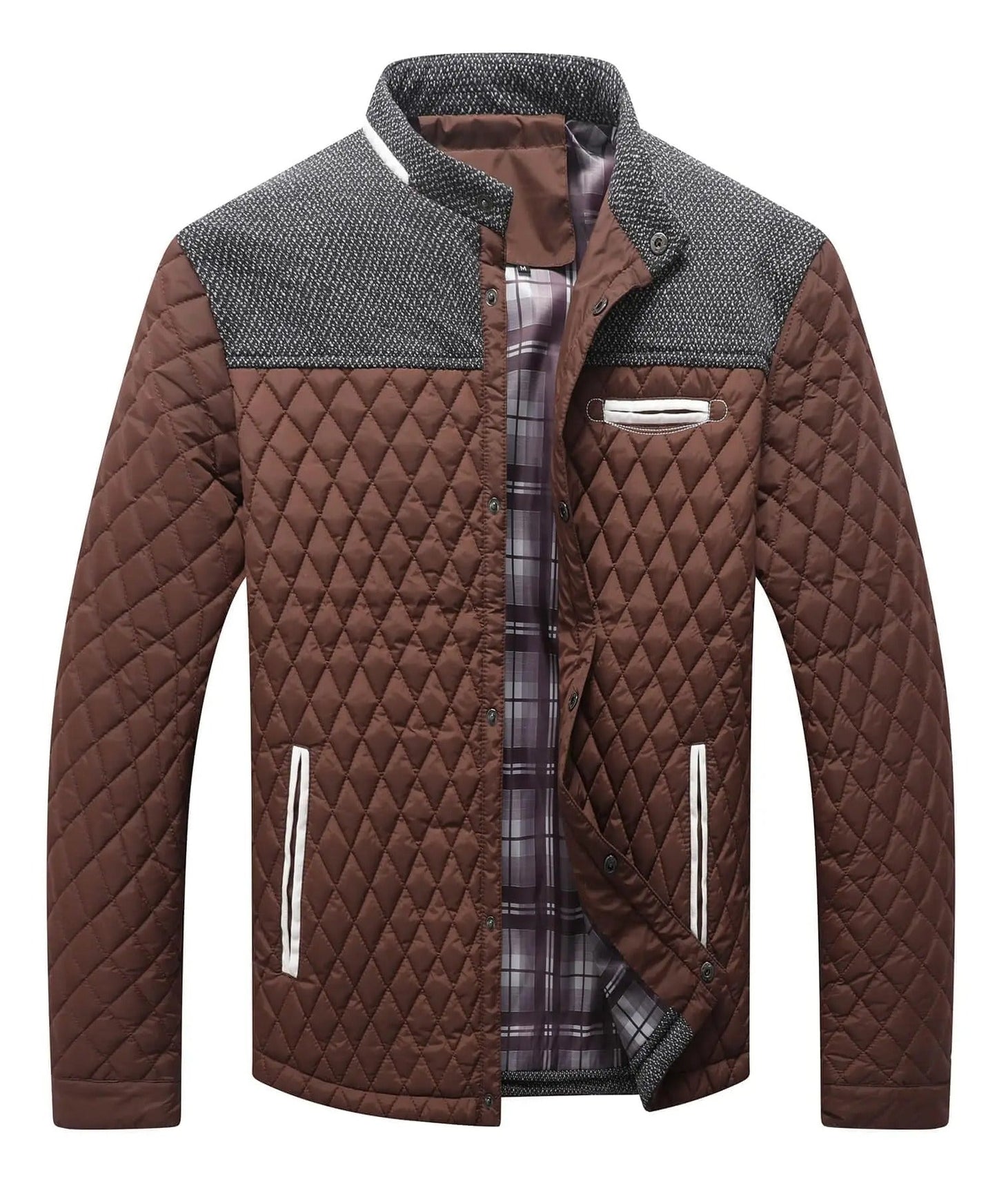 MANSSINO™ | Diamond Quilted Jacket