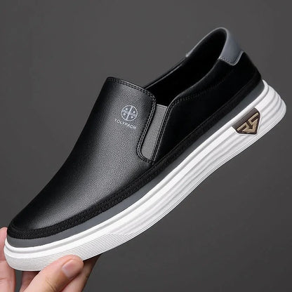 MONVIEL™ | Full-Grain Leather Slip-On Loafers