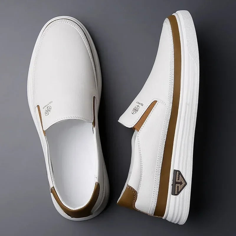 MANSSINO™ | Men's Full-Grain Leather Slip-On Loafer