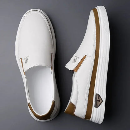 MONVIEL™ | Full-Grain Leather Slip-On Loafers
