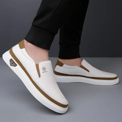 MANSSINO™ | Men's Full-Grain Leather Slip-On Loafer