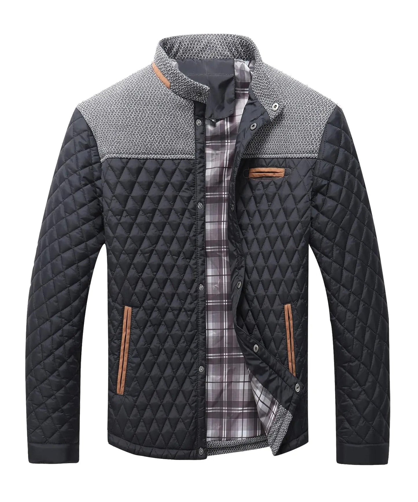 MANSSINO™ | Diamond Quilted Jacket