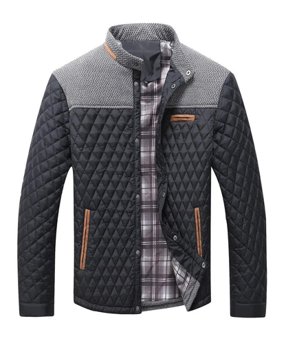 MANSSINO™ | Diamond Quilted Jacket