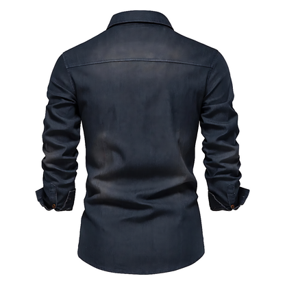 LAURENT MONACO | CHEMISE EN DENIM SLIM