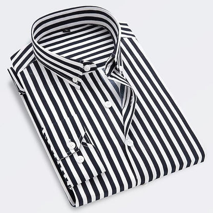 MONVIEL™ | Men's Striped Cotton Summer Shirt