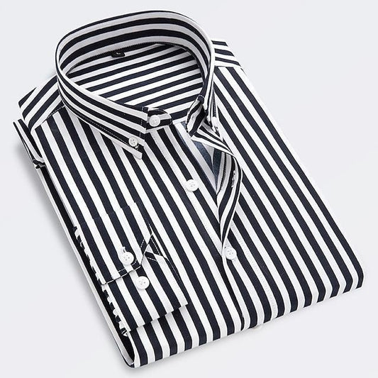 MONVIEL™ | Men's Striped Cotton Summer Shirt