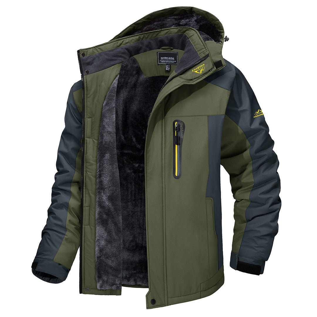 LAURENT MONACO | VESTE D'HIVER POUR HOMME EN EXTÉRIEUR