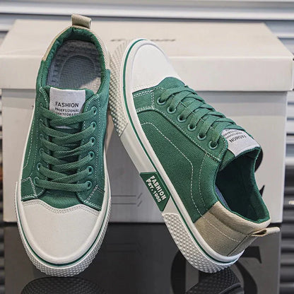 MANSSINO™ | Women's Lightweight Canvas Lace-Up Sneaker