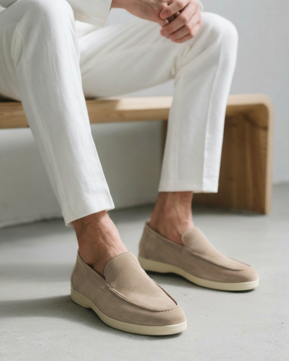 MONVIEL | Suede Loafers