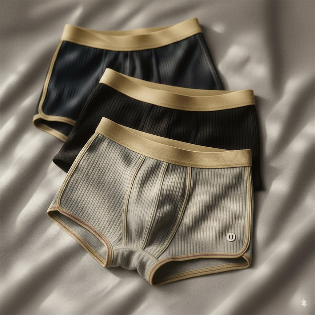 MONVIEL | MEN'S ORGANIC COTTON BOXERS (3-PACK)