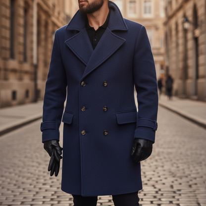 MANSSINO™ | Classic Wool Overcoat