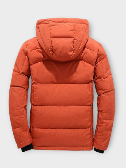 LAURENT MONACO | VESTE D'HIVER SOLIDE POUR HOMME