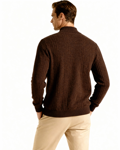 MONVIEL | RIBBED HALF-ZIP