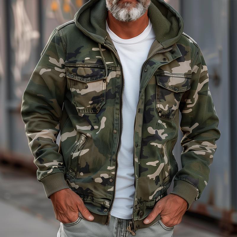 MANSSINO™ | Military-Style Hooded Jacket