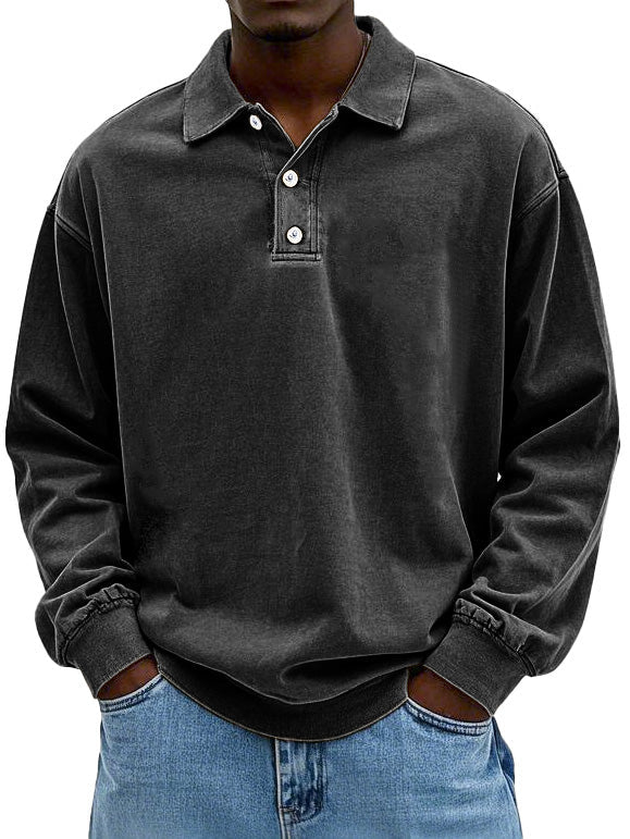MONVIEL | Everyday Long-Sleeve Polo