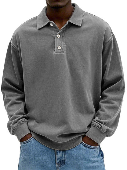 MONVIEL | Everyday Long-Sleeve Polo