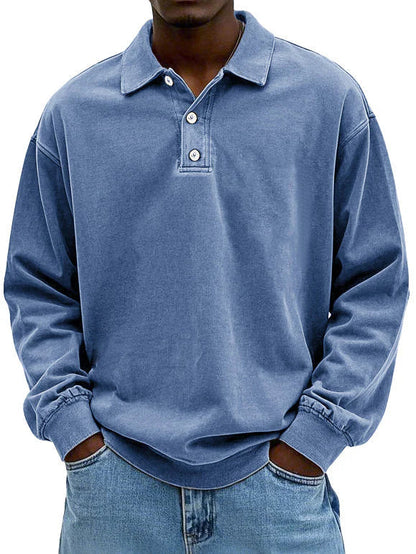 MONVIEL | Everyday Long-Sleeve Polo