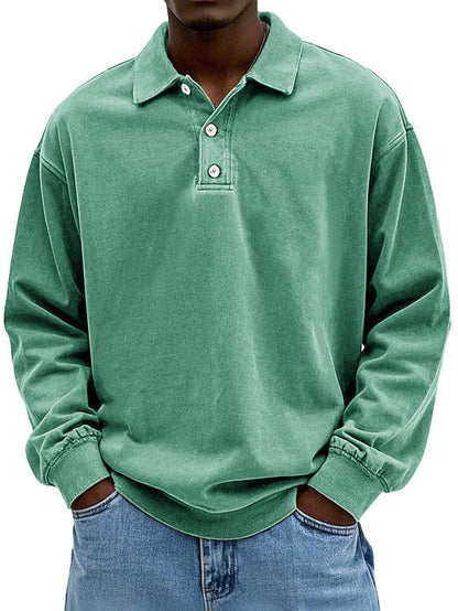 MONVIEL | Everyday Long-Sleeve Polo