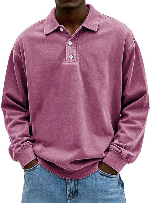 MONVIEL | Everyday Long-Sleeve Polo