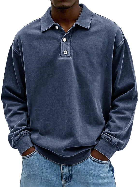 MONVIEL | Everyday Long-Sleeve Polo