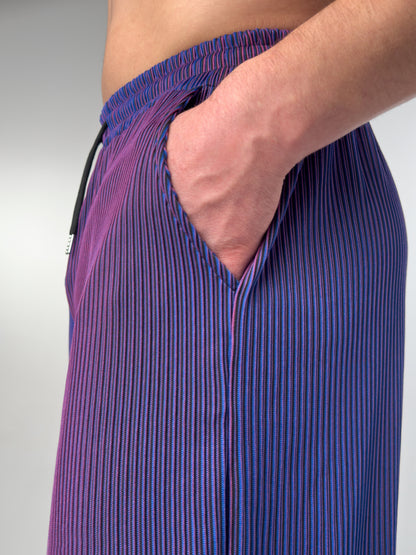 MANSSINO™ | Men's Lightweight Pinstripe Drawstring Trousers