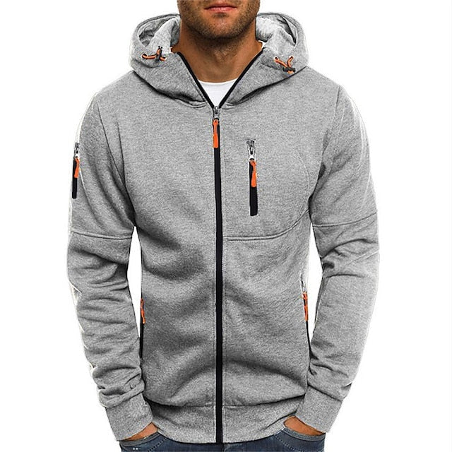MONVIEL™ | Clean Hooded Zip Jacket