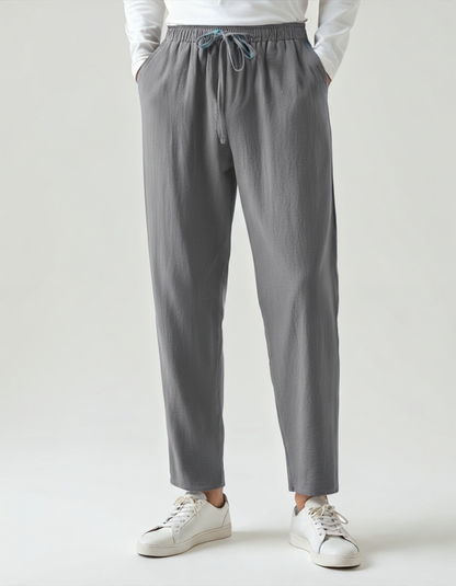 MONVIEL | Lightweight Breathable Linen Trousers