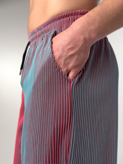 MANSSINO™ | Men's Lightweight Pinstripe Drawstring Trousers