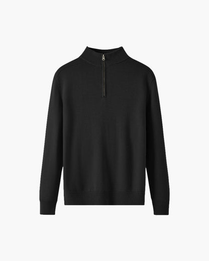 MONVIEL | MERINO WOOL HALF-ZIP