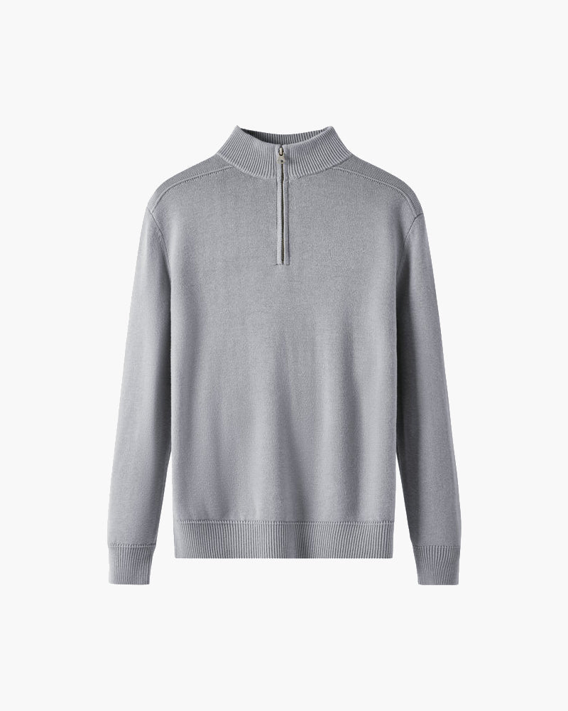 MONVIEL | MERINO WOOL HALF-ZIP