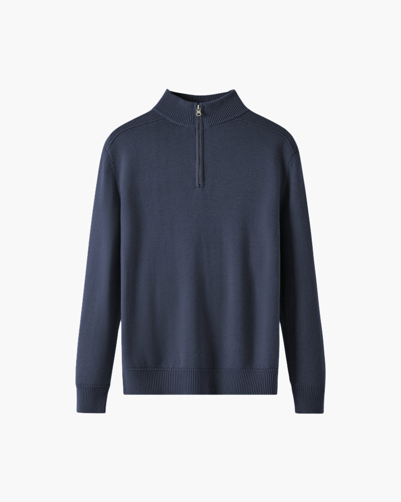 MONVIEL | MERINO WOOL HALF-ZIP