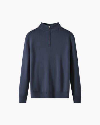 MONVIEL | MERINO WOOL HALF-ZIP