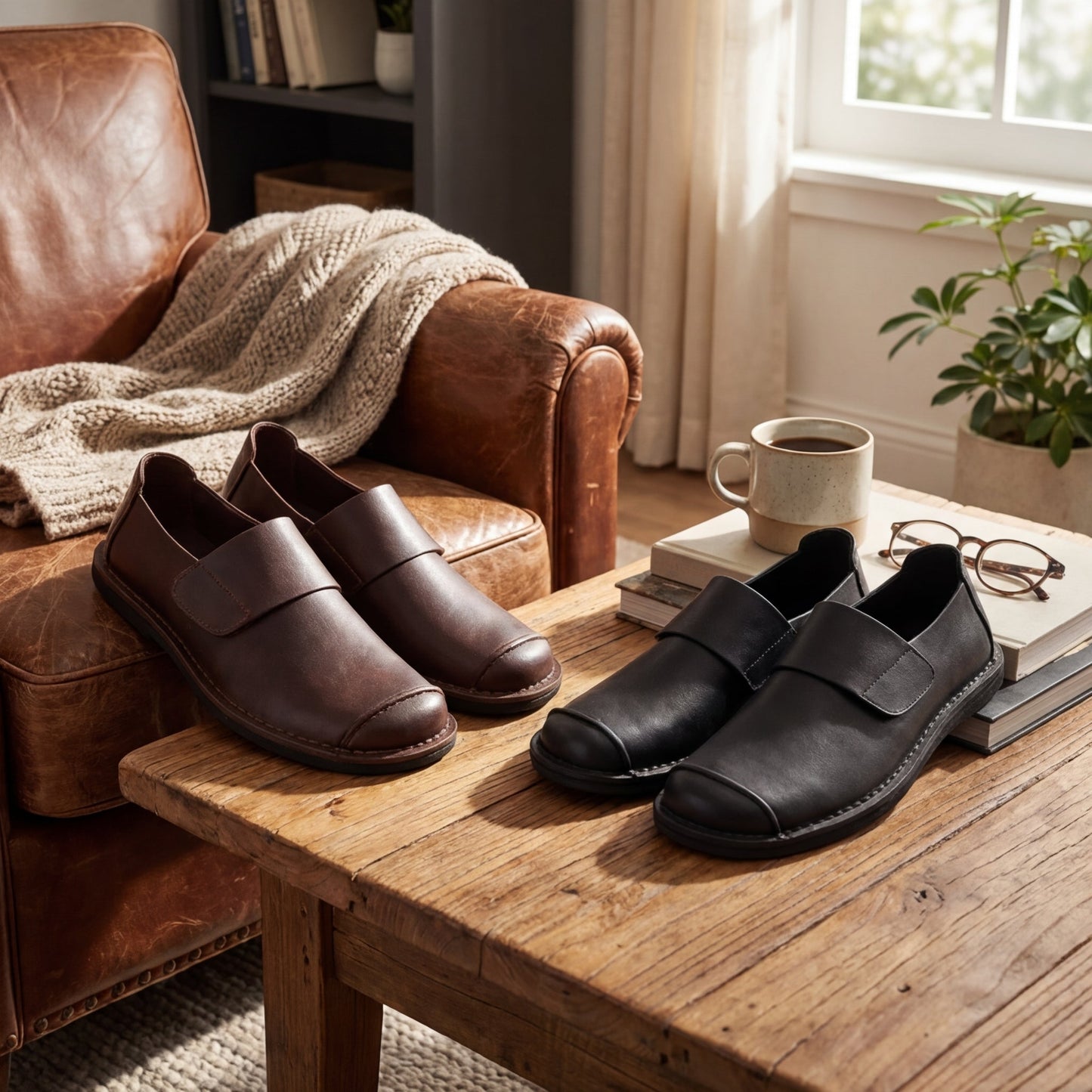 MANSSINO™ | Men's Minimal Strap Loafer