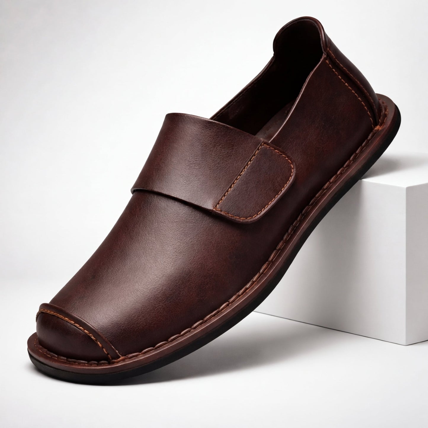 MANSSINO™ | Men's Minimal Strap Loafer
