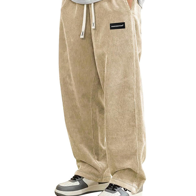 MONVIEL™ | Men's Elastic-Waist Corduroy Trousers